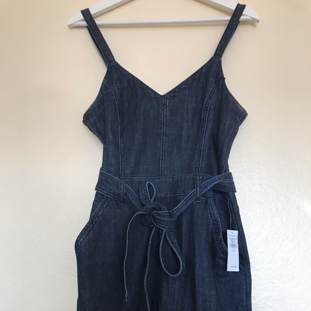 NWT Denim jumpsuit overall pants